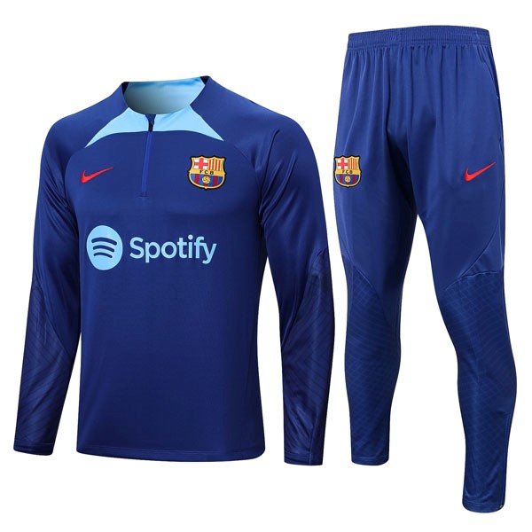 Sudadera De Training Barcelona 2022-23 Azul